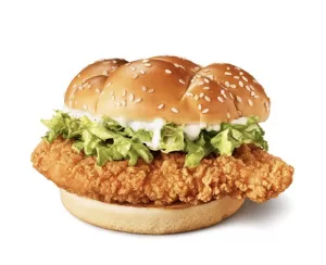 The McCrispy Burger is another limited burger by McDonalds